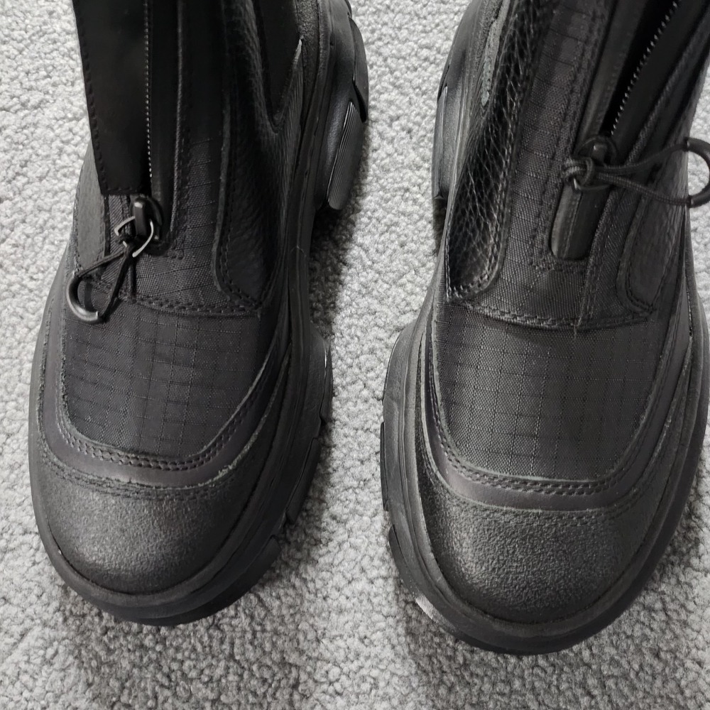 Unisex Size M6/W7 Dr. Martens Chelsea Boots 2976 DMXL Zip Up Leather Black - Picture 5 of 7